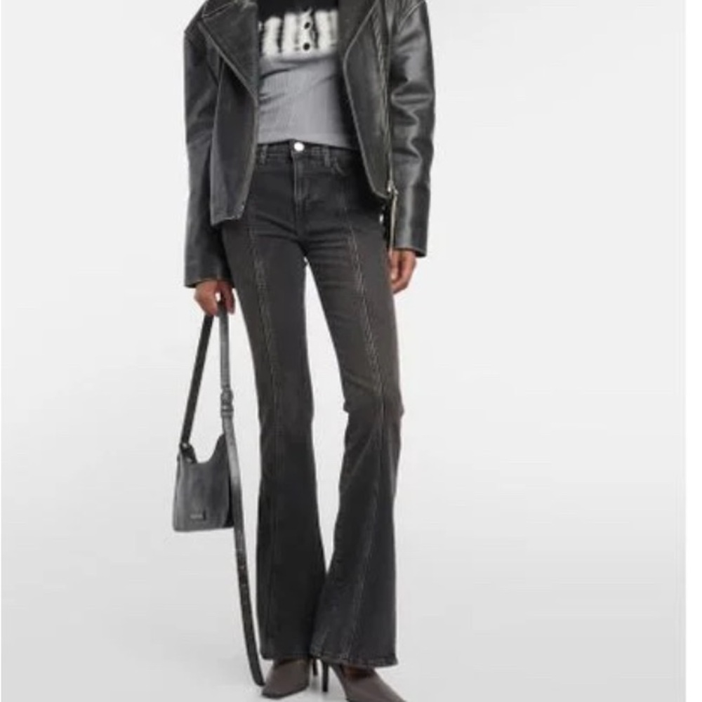 FP/ FRAME Le High Flare High-Rise Flared Jeans NWT